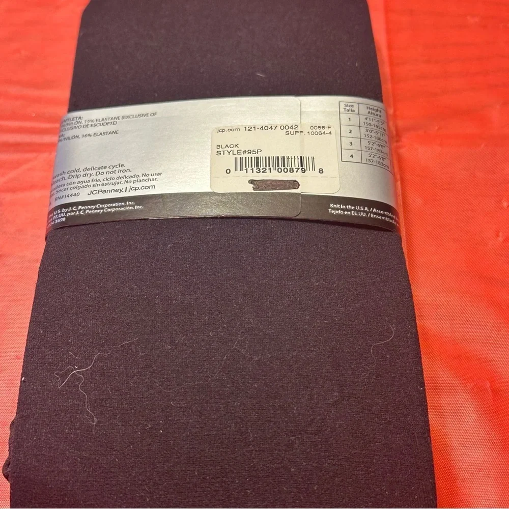 JCPenney Black Tights